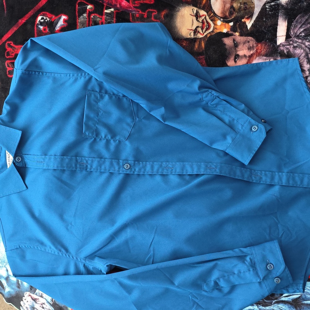 Big Boys 13-14 Button-Up Dress Shirt